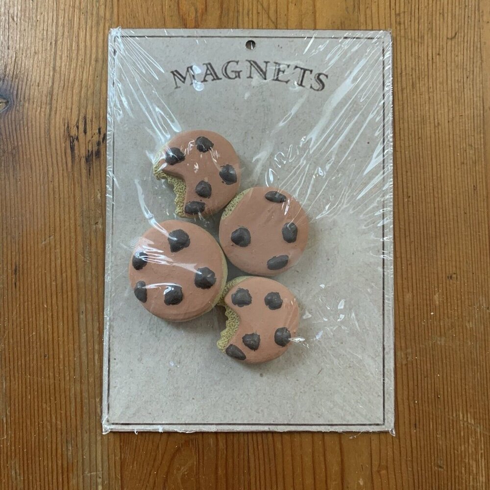 NIKKY HOME Food Refrigerator Magnets Cookie Chocolate Chip